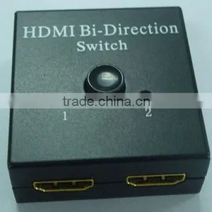 HDMI 2 Port Bi-direction Switch Manual Switch / AB Switcher Support 4K 3D thumbnail-1