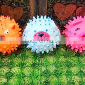 Pink Plastic Ball-8.5cm Pink Pig Spikey Ball thumbnail-1