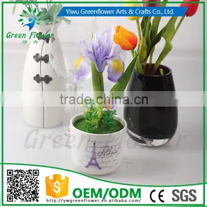 2016 Wholesale Multicolor Latex Artificial PU Flowers Lreland Bonsai Real Touch Bouquet Wedding Bridal Decor Display Flower thumbnail-2