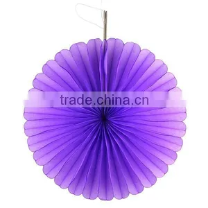 Fashional!!tissue Paper Fan, Wall Decor Hanging Paper Fan thumbnail-4