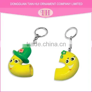 Rubber Resin Material Fish Key Chain,metal Resin Fish Shaped Keychain,OEM Custom Smart Fish Keychain thumbnail-4