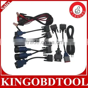 Full Set Cables for XTruck USB Link/Nexiq 125032 Usb Link Truck Diagnostic Cable 9 Cables thumbnail-1
