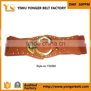 Top Quality Elastic Embellished Fabric Belt for Women thumbnail-2