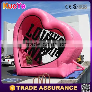 Factory Price Pink Inflatable Advertising Love Letters Balloon thumbnail-1