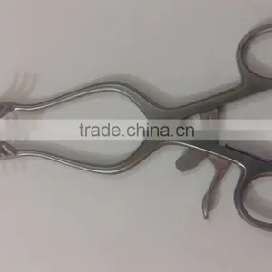 Weitlaner-Wullstein Retractor / General Purpose ENT Instrument/Weitlaner Wullstein Retractor 3x4 Prongs 13cm thumbnail-2