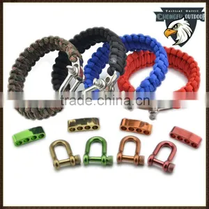 Camping Survival Paracord Bracelet thumbnail-1