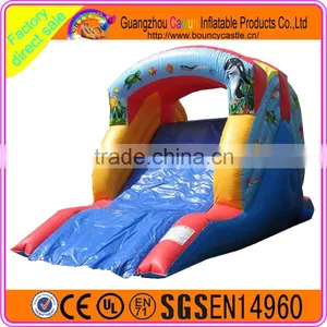 Mini Size Inflatable Dry Slide Backyard thumbnail-1