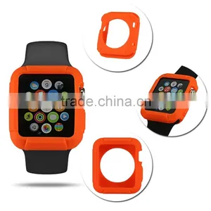 2015 Hot Selling Factory Price High Quality Colorful Design Waterproof Protective Case Cover for Apple Watch 38mm&42mm Accessory thumbnail-4