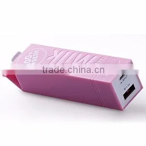 Milk Style Power Bank 2600 With A Flashlight thumbnail-4