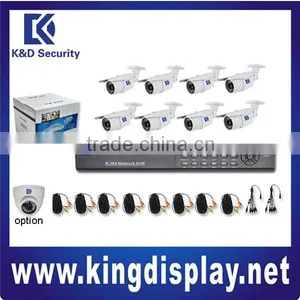 New Arrival H.264 8 Channel Standalone DVR Kit With 600tvl CCTV Cameras DIY Security Packages thumbnail-1