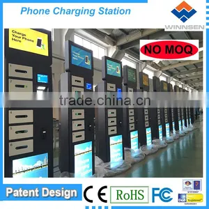 RFID Operated Cell Station, Locker Emergency Mobile Phone Charging Station for Restaurant, Mobile Phone Lockers APC-06A thumbnail-2