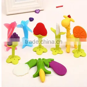 Funny Silicone Baby Teether Toys/fruit Teether thumbnail-6