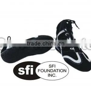 Dark Black Color Nomex Racing Shoes thumbnail-1