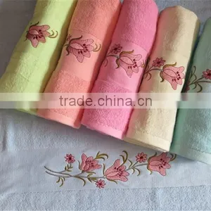Sell Good Bath Towels 100% Cotton With Embroidery thumbnail-1