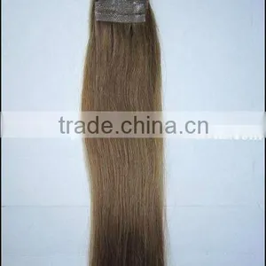 Double Drawn AAAA Grade Remy Tape Skin Weft Wholesale thumbnail-1