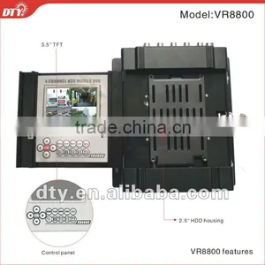 4 ch H.264 Full D1 Harddisk&SD Card Moible Dvr for Vehicles thumbnail-1