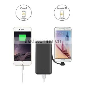 Built-in Cable Credit Card Power Bank for 600mah thumbnail-3