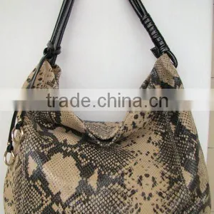 Natural Python Hobo 2012 Trendy Leather Handbags thumbnail-1