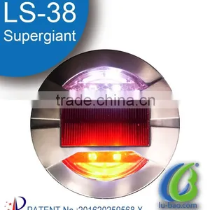 LS-38 Solar Road Stud/retro-reflective Solar Road Studs/solar Powered Cat Eyes thumbnail-2