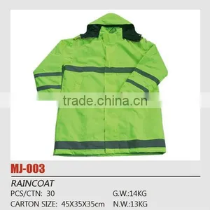 Safety Clothing Reflective Raincoat thumbnail-1