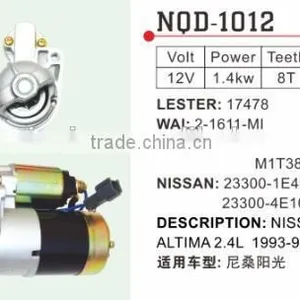 Auto Starter Motor Lester 17478 Wai 2-1611-MI Mitsubishi M1T73881 23300-1E400 thumbnail-1