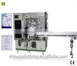 Full Automatic Single Color Plane Screen Printe With UV Dryer LC-HR106 thumbnail-1