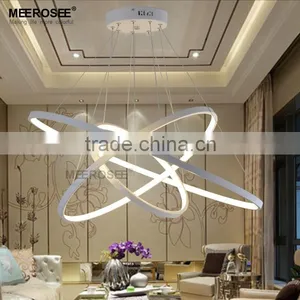 Popular Ring Hanging Light LED Acrylic Pendant Light Suspension Lighting MD81927 Quality Choice thumbnail-3