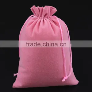 Brand New Middle Drawstring Velvet Jewelry Bags With Great Price thumbnail-1
