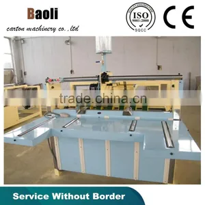 Carton Box Semi Automatic Gluing Machine thumbnail-3