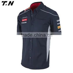 Hot-selling Cheap Motor Racing Button Shirts thumbnail-1