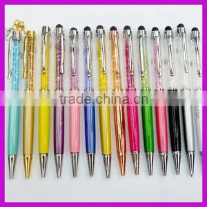 New Design Custom Logo Stylus Pen With Crystal thumbnail-1