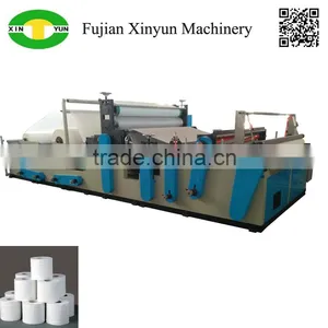 Multi Function Toilet Paper and Kitchen Towel Rewinding Machinery thumbnail-1