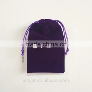 Promotional Cheap Small Custom Velvet Drawstring Pouch Bag thumbnail-3