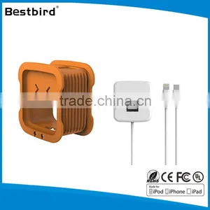 Silicon Case With Travel Wall Charger With 1 Ports thumbnail-1