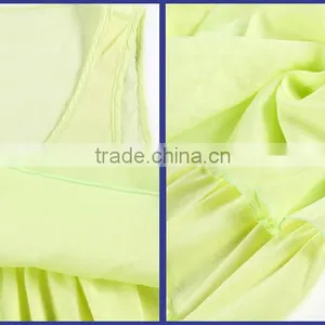 Plus Size Sleeveless Women Summer Chiffon Dress With Low Prices Made in China thumbnail-4