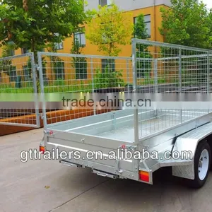 10*5 Hot Dipped Galvanized Box Trailer thumbnail-2