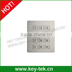 2016 New IP65 Wholesale USB PS2 Metal Numeric Keypad thumbnail-1