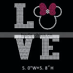Rhinestone Iron on Patches Hot Fix Motif Design thumbnail-1