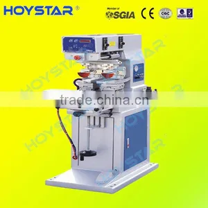 Two Color Inkwell Pad Printer With Shuttle for Sale Pad Printing Machine China thumbnail-1