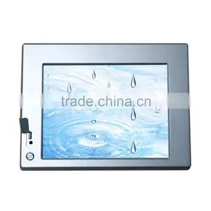 Aluminum Front Bezel IP65 10.4'' Capacitive Touch Fanless Panel PCs thumbnail-1