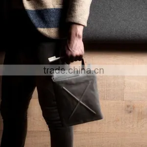 Dopp Kit Travel Canvas Pouch Toilet Pouch Leather Trim thumbnail-4