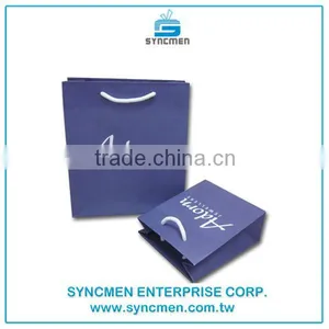 New OEM Taiwan Manufacturer Kraft Paper Gift Paper Bags thumbnail-1