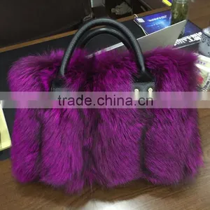 2016 Hot Selling Ladies Fashion Fox Fur Bag thumbnail-3