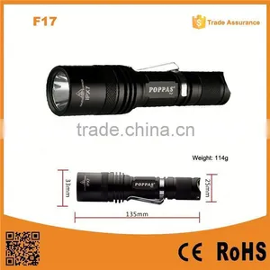F17 XM-L T6 Led Flashlight Torches for 18650 Rechargeable Battery Led Flashlight Wholesale thumbnail-1
