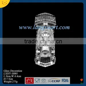 Train Shape Clear Glass Craft Supplier From China thumbnail-4