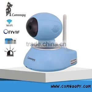 Onvif H.264 PT Pan&tilt Wireless PT ip Camera Two-way Audio 128GB SD Card ip Security Camera Max 64ch Wireless Alram Sensor thumbnail-1
