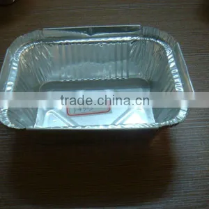Food Packing Container Aluminium/tin Foil Disposable Square Box for Biscuit/cake/cookies thumbnail-1