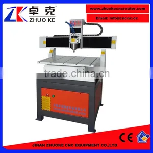 Small PCB CNC Router 6060 Milling Drilling Engraving Machine NCStuido Control 1.5Kw Spindle 600*600mm ZK-6060 thumbnail-2