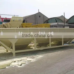 PLD1200 Automatic Concrete Batching Machine, Concrete Batching Station, Aggregate Bins thumbnail-1