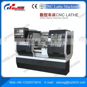 HORIZONTAL CONVENTIONAL CNC TURNING LATHE MACHINE CDK6136B (750mm) thumbnail-1